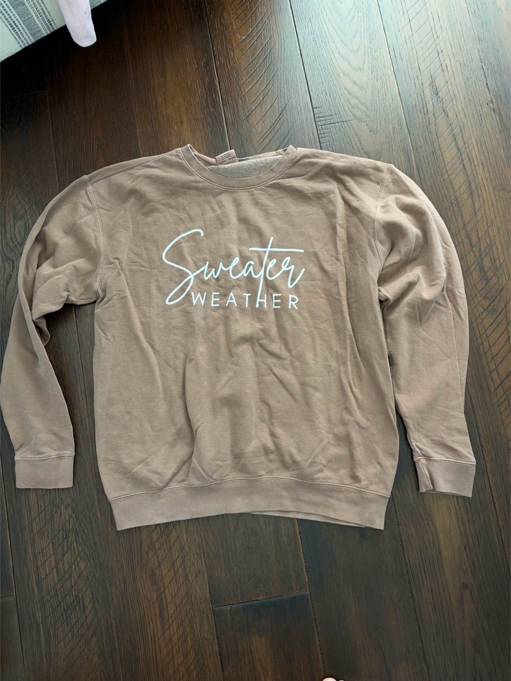 Brown Graphic Sweatshirt